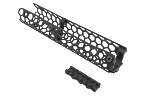 Тактическое цевье Гексагон для Витязь ПП-19-01 (Сайга-9, TR9, 285 мм, алюминий)