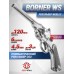 Пневматический револьвер Borner WS 4.5 мм (Webley Scott, silver, BB)