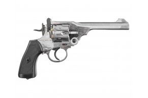 Пневматический револьвер Borner WS 4.5 мм (Webley Scott, silver, BB)