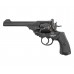 Пневматический револьвер Borner WS 4.5 мм (Webley Scott, black, BB)