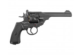 Пневматический револьвер Borner WS 4.5 мм (Webley Scott, black, BB)