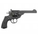 Пневматический револьвер Borner WS 4.5 мм (Webley Scott, black, BB)