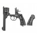 Пневматический револьвер Borner WS 4.5 мм (Webley Scott, black, BB)
