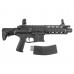 Пневматическая винтовка Borner AR 4.5 мм (AR-15, compact, CO2, Full Auto)