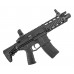 Пневматическая винтовка Borner AR 4.5 мм (AR-15, compact, CO2, Full Auto)