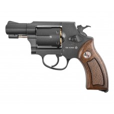 Пневматический револьвер Borner 733-B 4.5 мм (black, шариковый)