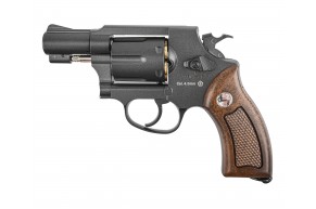 Пневматический револьвер Borner 733-B 4.5 мм (black, шариковый)