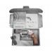 Пневматический револьвер Borner 733-S 4.5 мм (silver, шариковый)