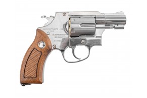 Пневматический револьвер Borner 733-S 4.5 мм (silver, шариковый)