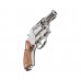 Пневматический револьвер Borner 733-S 4.5 мм (silver, шариковый)