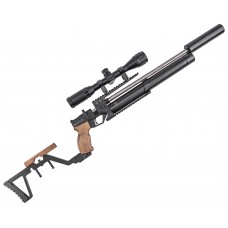 Пневматическая винтовка KrugerGun Корсар 4.5 мм (прямоток, 420 мм, дерево)