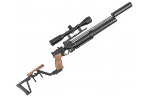 Пневматическая винтовка KrugerGun Корсар 4.5 мм (прямоток, 420 мм, дерево)