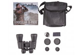 Бинокль Borner Porro BK-7 10-30x50 (черный)