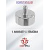 Манометр для PCP пневматики KrugerGun (заредукторный)