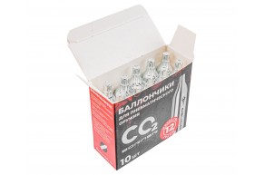 Баллончики CO2 Borner 10 шт (12 г, с логотипом, в коробке)