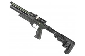Пневматический пистолет Ataman M20SD.NG.644 Pocket Gun 6.35 мм (приклад, полнотел, бук, зеленый)