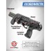 Пневматический пистолет Ataman M20SD.NG.644 Pocket Gun 6.35 мм (приклад, полнотел, бук, зеленый)