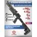Пневматический пистолет Ataman M20SD.NG.644 Pocket Gun 6.35 мм (приклад, полнотел, бук, зеленый)