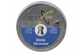 Пули пневматические Spoton Dome 4.5 мм (400 шт, 0.67 г)