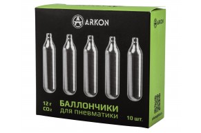 Баллончики CO2 Arkon 10 шт (12 г, CG12-10)