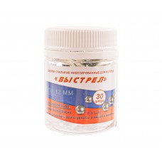 Шарики для рогатки Выстрел 12 мм (30 шт)