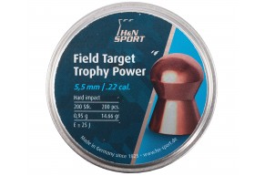 Пули пневматические H&N Field Target Trophy Power 5.5 мм (200 шт, 0.95 г)