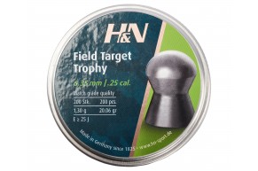 Пули пневматические H&N Field Target Trophy 6.35 мм (200 шт, 1.30 г)