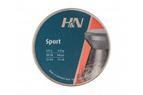 Пули пневматические H&N Sport 4.5 мм (500 шт, 0.53 г)