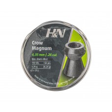 Пули пневматические H&N Crow Magnum 6.35 мм (150 шт, 1.70 г)