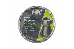 Пули пневматические H&N Crow Magnum 6.35 мм (150 шт, 1.70 г)