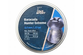Пули пневматические H&N Baracuda Hunter Extreme 5.5 мм (200 шт, 1.20 г)
