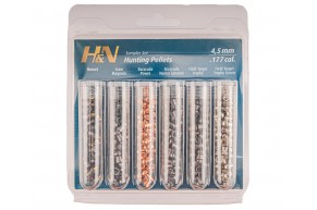 Набор пуль пневматических H&N Hunting Pellets Set 4.5 мм (215 шт)