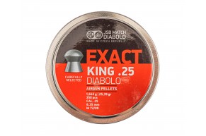 Пули пневматические JSB Exact King 6.35 мм (350 шт, 1.645 г)