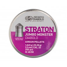 Пули пневматические JSB Straton Jumbo Monster 5.5 мм (200 шт, 1.645 г)