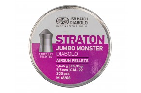 Пули пневматические JSB Straton Jumbo Monster 5.5 мм (200 шт, 1.645 г)