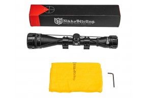 Оптический прицел Nikko Stirling Mountmaster 4x40 AO (Ласточкин хвост, 25.4 мм, HMD)