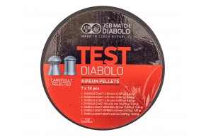 Набор пуль пневматических JSB Test Diablo 4.5 мм (350 штук)