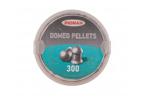 Пули пневматические Люман Domed Pellets 4.5 мм (300 шт, 0.57 г)