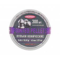 Пули пневматические Люман Pointed Pellets 4.5 мм (300 шт, 0.68 г)