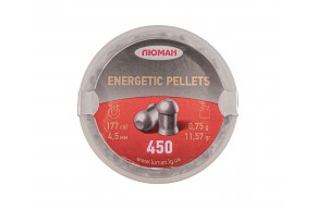 Пули пневматические Люман Energetic Pellets 4.5 мм (450 шт, 0.75 г)