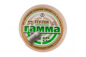 Пули пневматические Квинтор Гамма 4.5 мм (250 шт, 0.83 г)