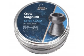 Пули пневматические H&N Crow Magnum 5.5 мм (200 шт, 1.18 г)
