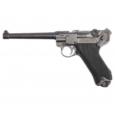 Макет пистолета Denix Luger Parabellum P08 (Германия, 1898 год, удлиненный ствол)