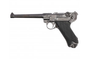 Макет пистолета Denix Luger Parabellum P08 (Германия, 1898 год, удлиненный ствол)