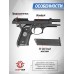 Страйкбольный пистолет KJW Beretta M9 (6 мм, Gas, GBB)