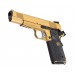 Страйкбольный пистолет WE Colt M1911A1 MEU Tan (6 мм, песочный)