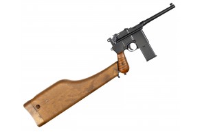 Страйкбольный пистолет WE Mauser 712 (6 мм, кобура)