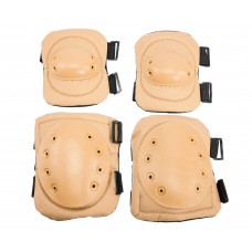 Защитный комплект Anbison Sports AS-PG0022T (Tan, налокотники, наколенники)