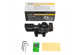 Призматический прицел Sniper Sutter PM 4x32 CB (BH-KSN01, Weaver)