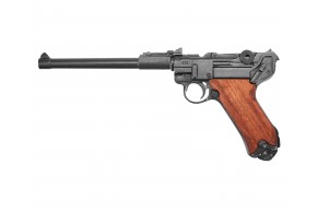 Макет пистолета Denix Luger Parabellum P08 (D7/M-1145, дерево, артиллерийский)